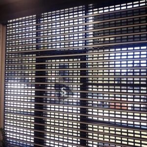 Роллеты Alutech Security 3000х3000 AEG 84 Темно коричневий (Автоматика на замковый выключатель)