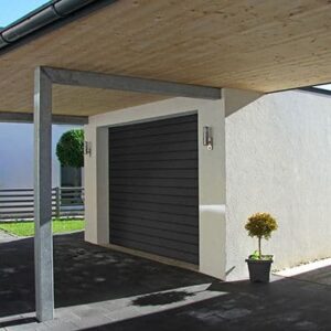 Гаражні ворота Alutech Trend 2500×2000 RAL 7016 М-гофр smooth